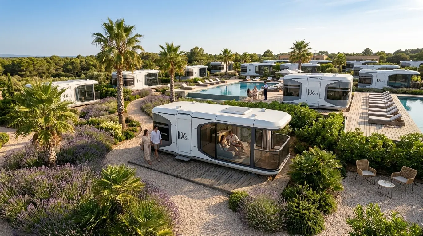 Capsule House camping