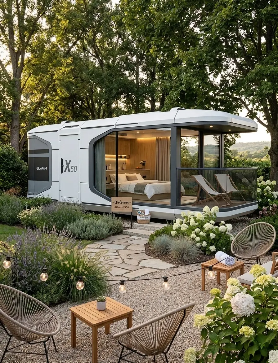 Capsule House jardin