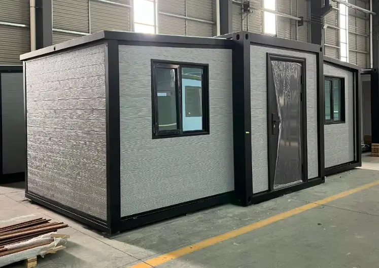 Vue technique de la maison 10 FT en atelier