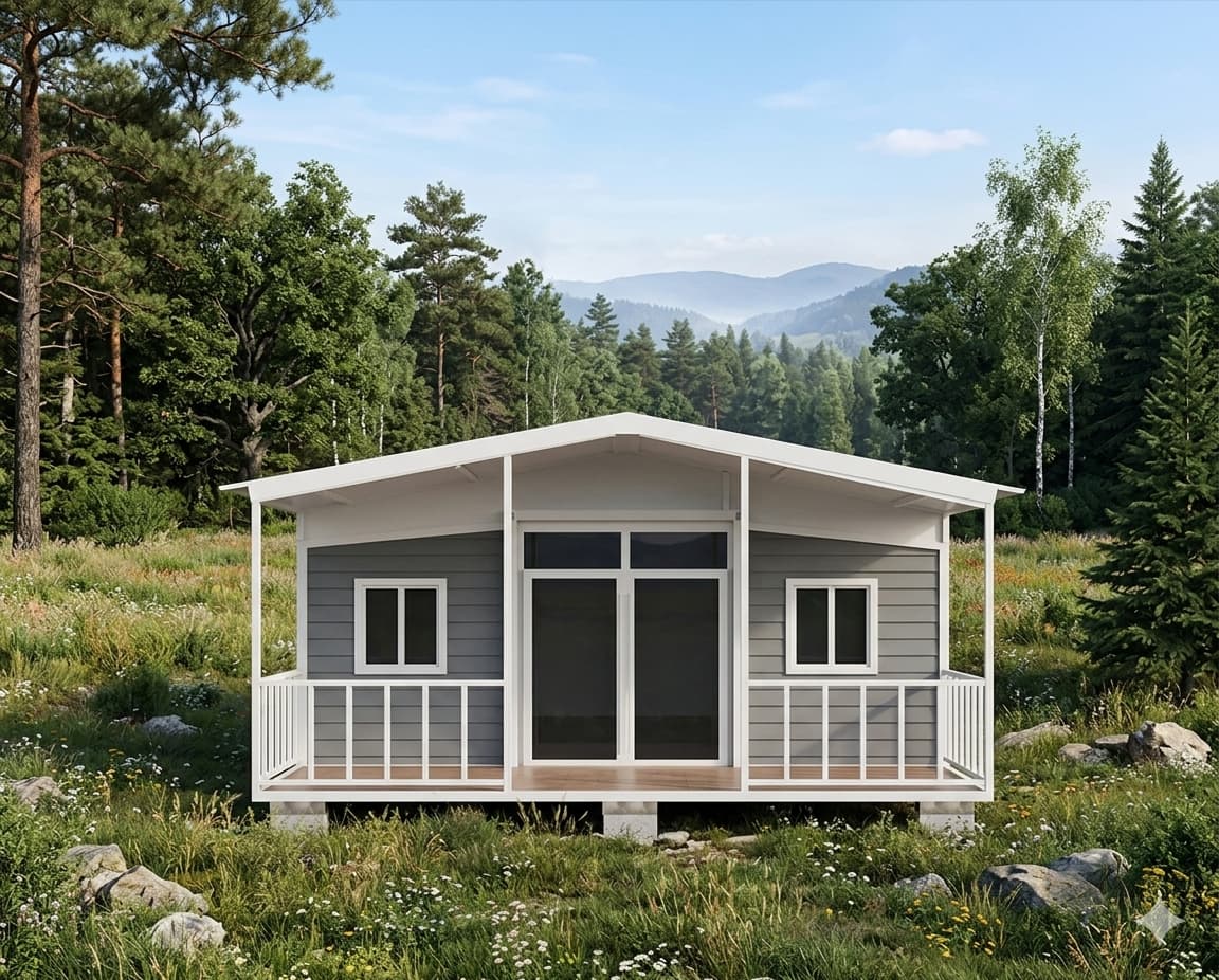 Maison 30 FT dans un cadre naturel avec montagnes