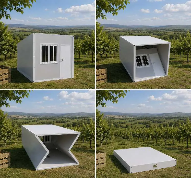 Cabine individuelle finition bois