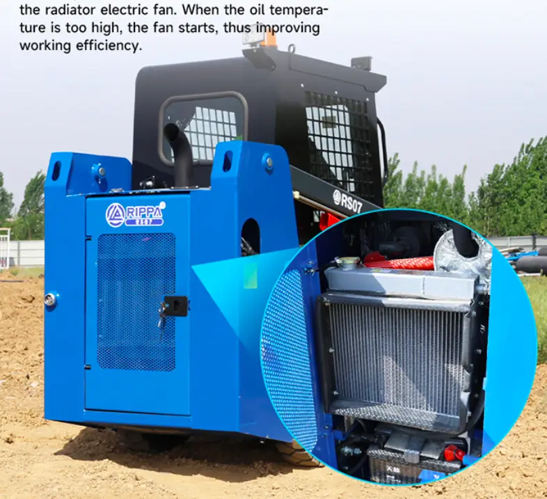 Vue compartiment moteur RS07